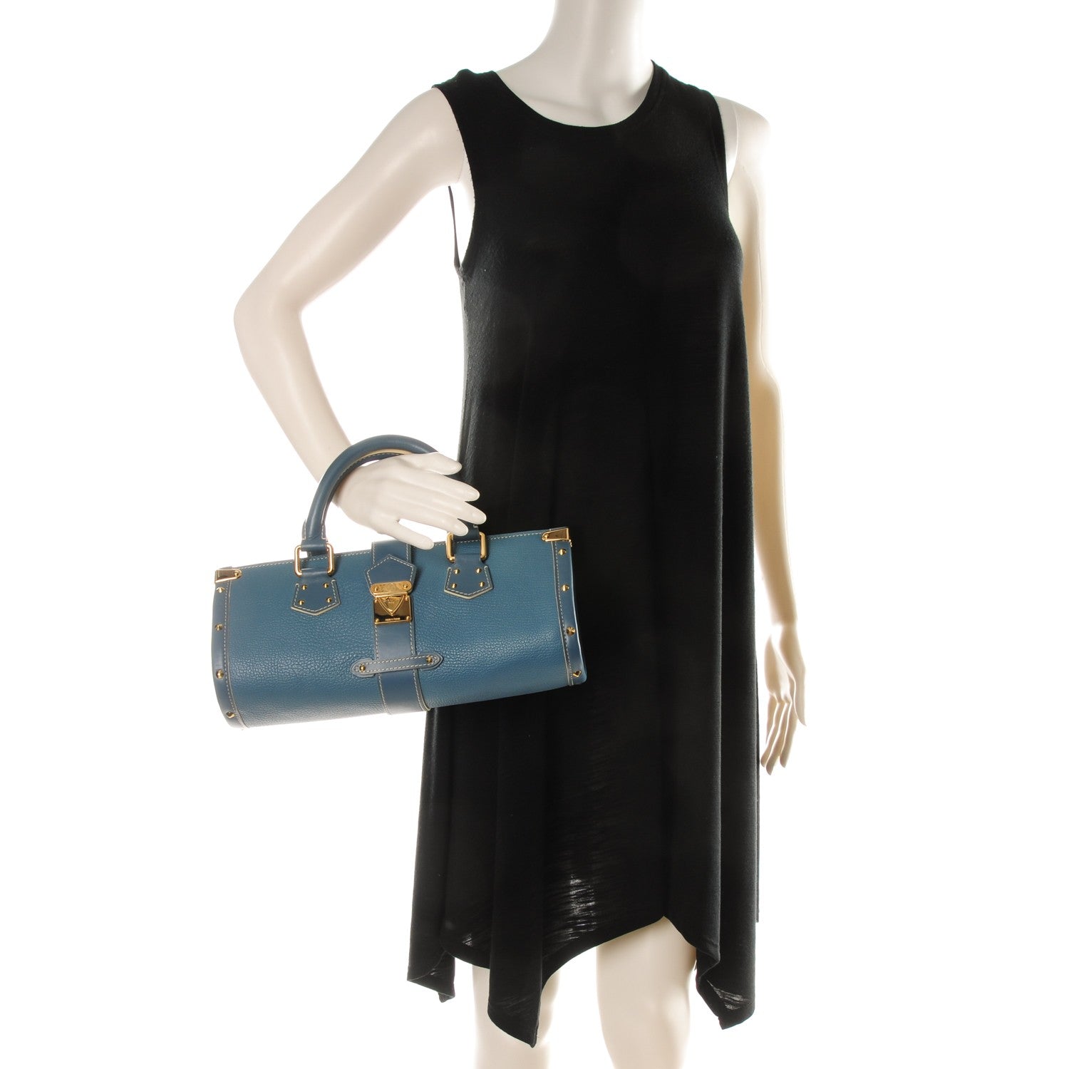 Louis Vuitton Suhali L Epanoui PM Blue 2 of 7