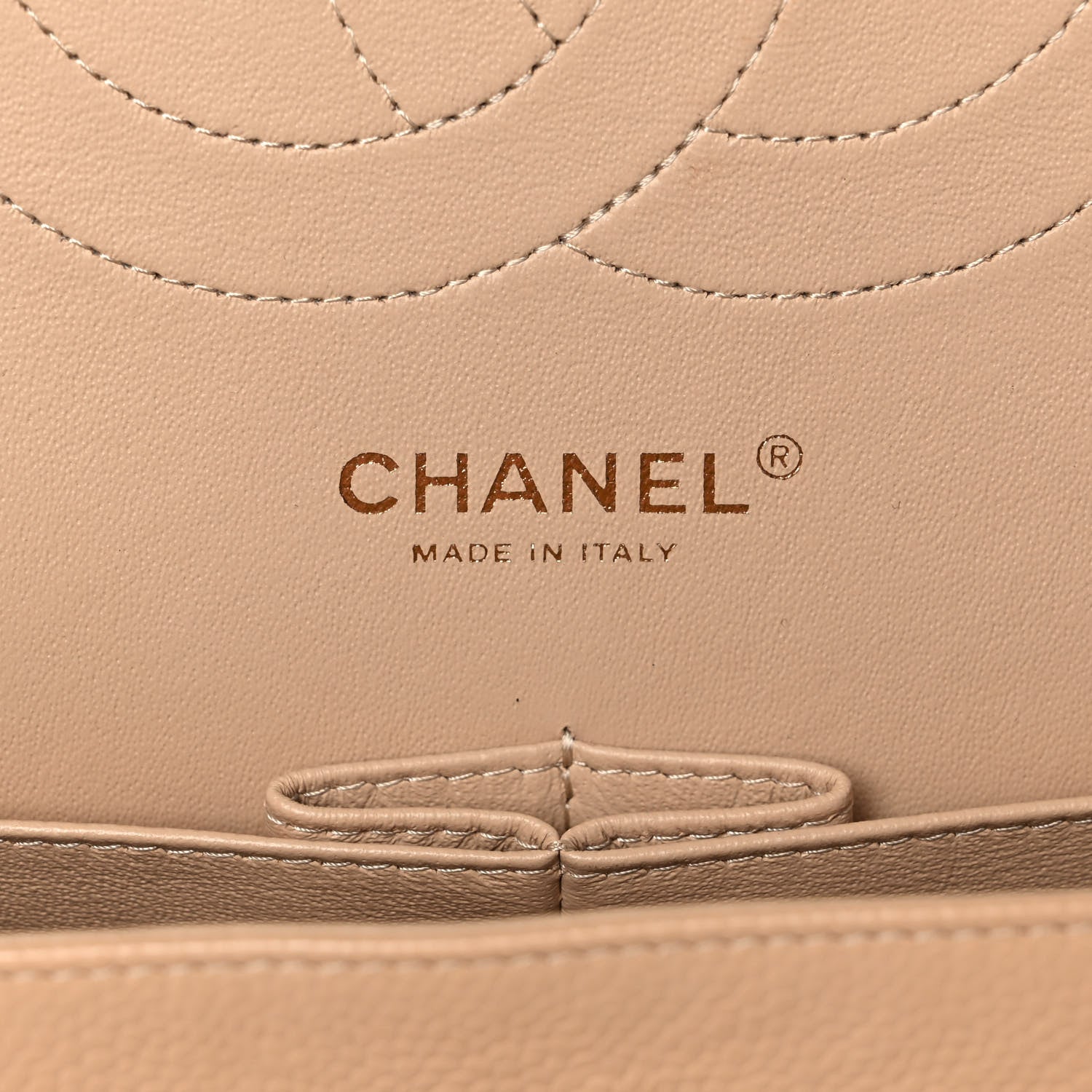 Chanel Caviar Quilted Jumbo Double Flap Beige Clair 6 of 10