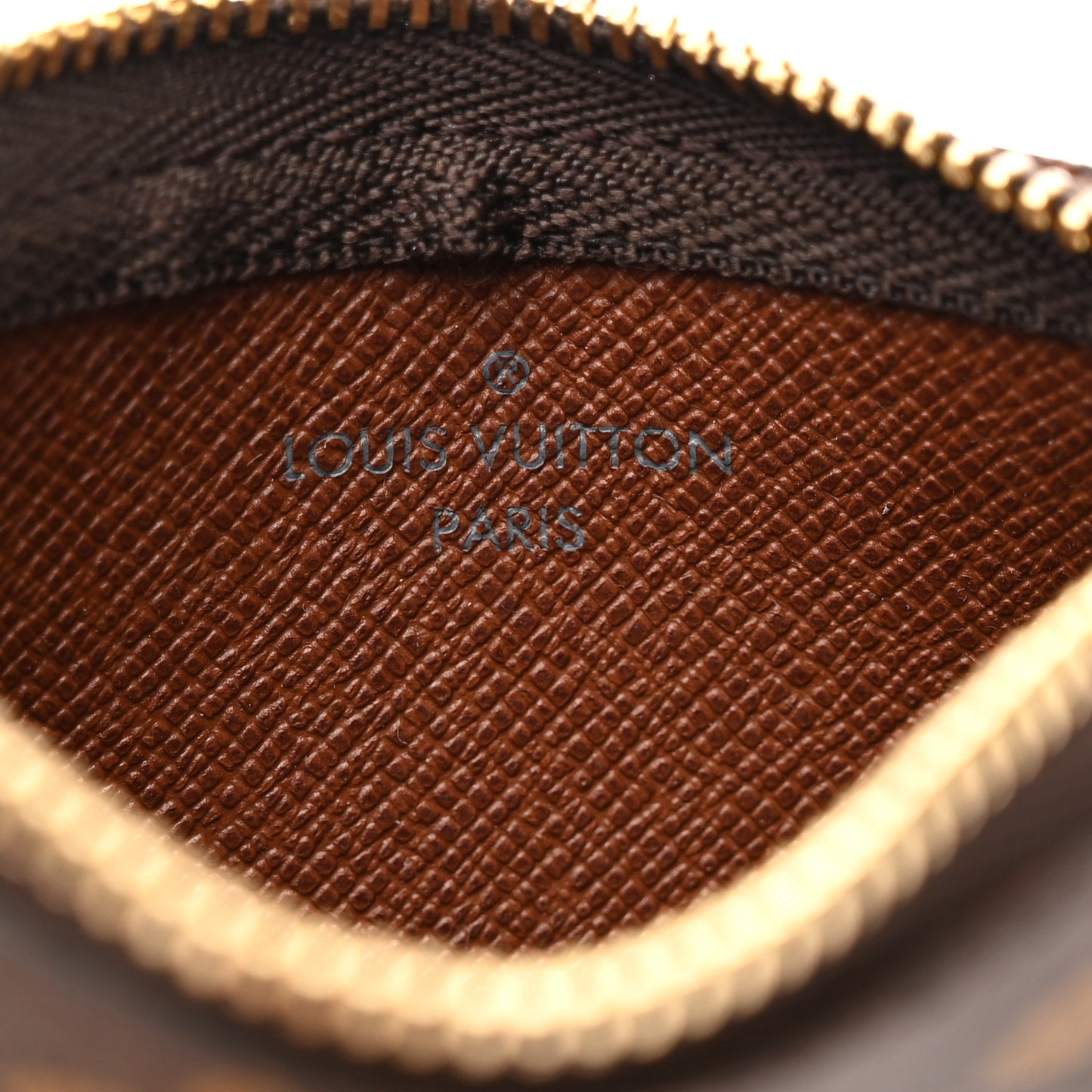 Monogram Key Pouch