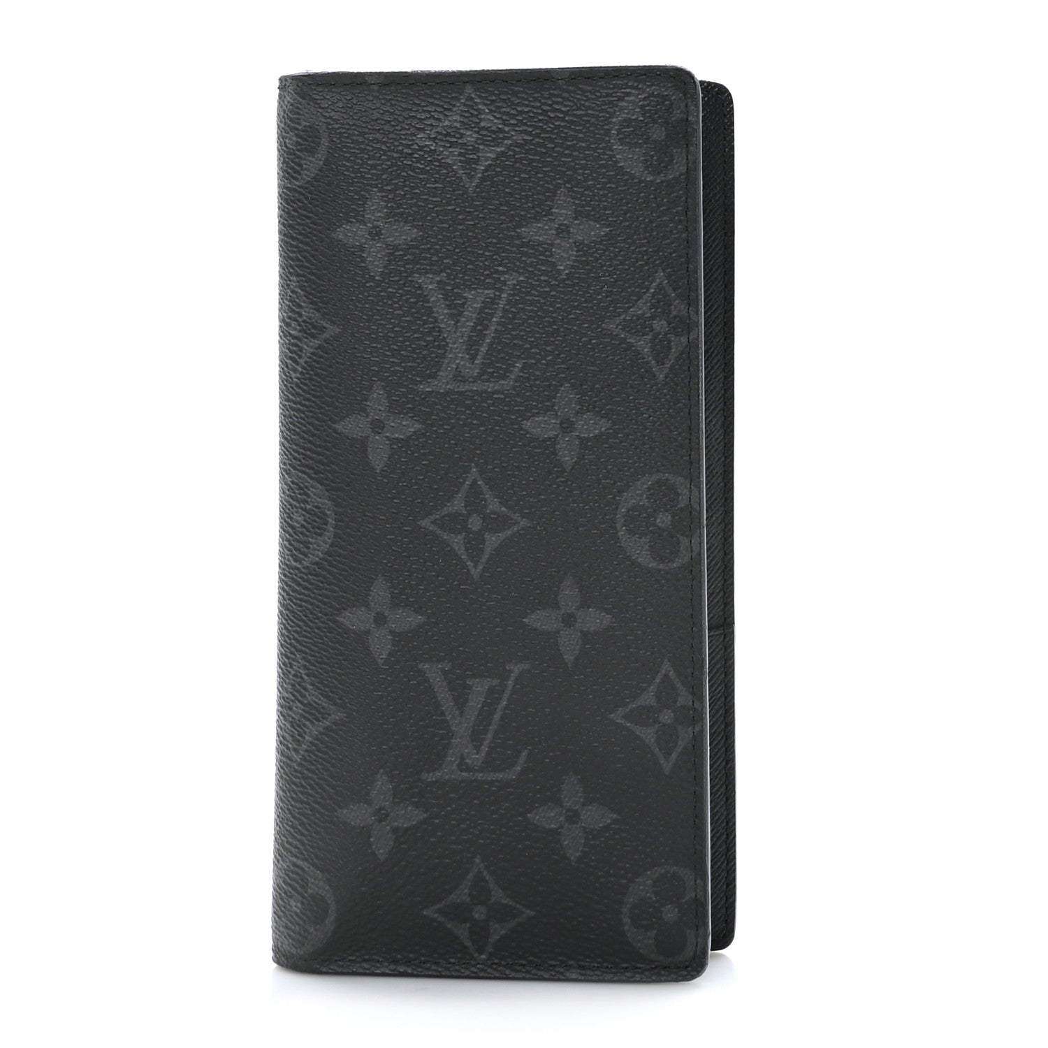 Louis Vuitton Monogram Eclipse Brazza Wallet 1 of 9