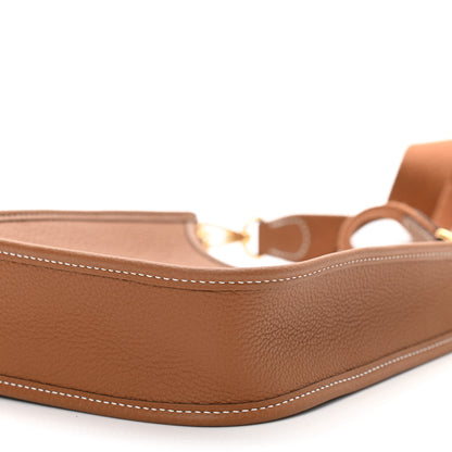Hermes Taurillon Clemence Evelyne TPM Gold 9 of 10