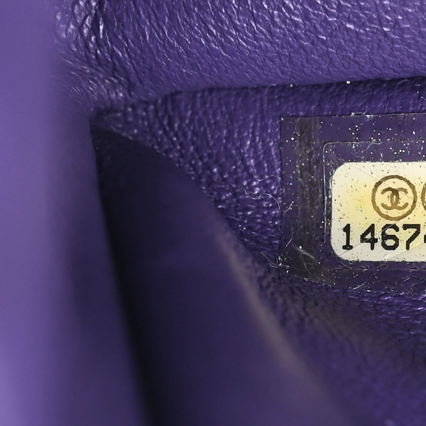 Lambskin Quilted 2.55 Reissue 226 Flap Purple