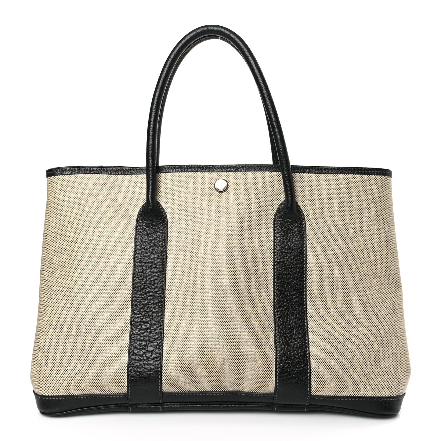 Toile Buffle Skipper Garden Party 36 MM Tote Black
