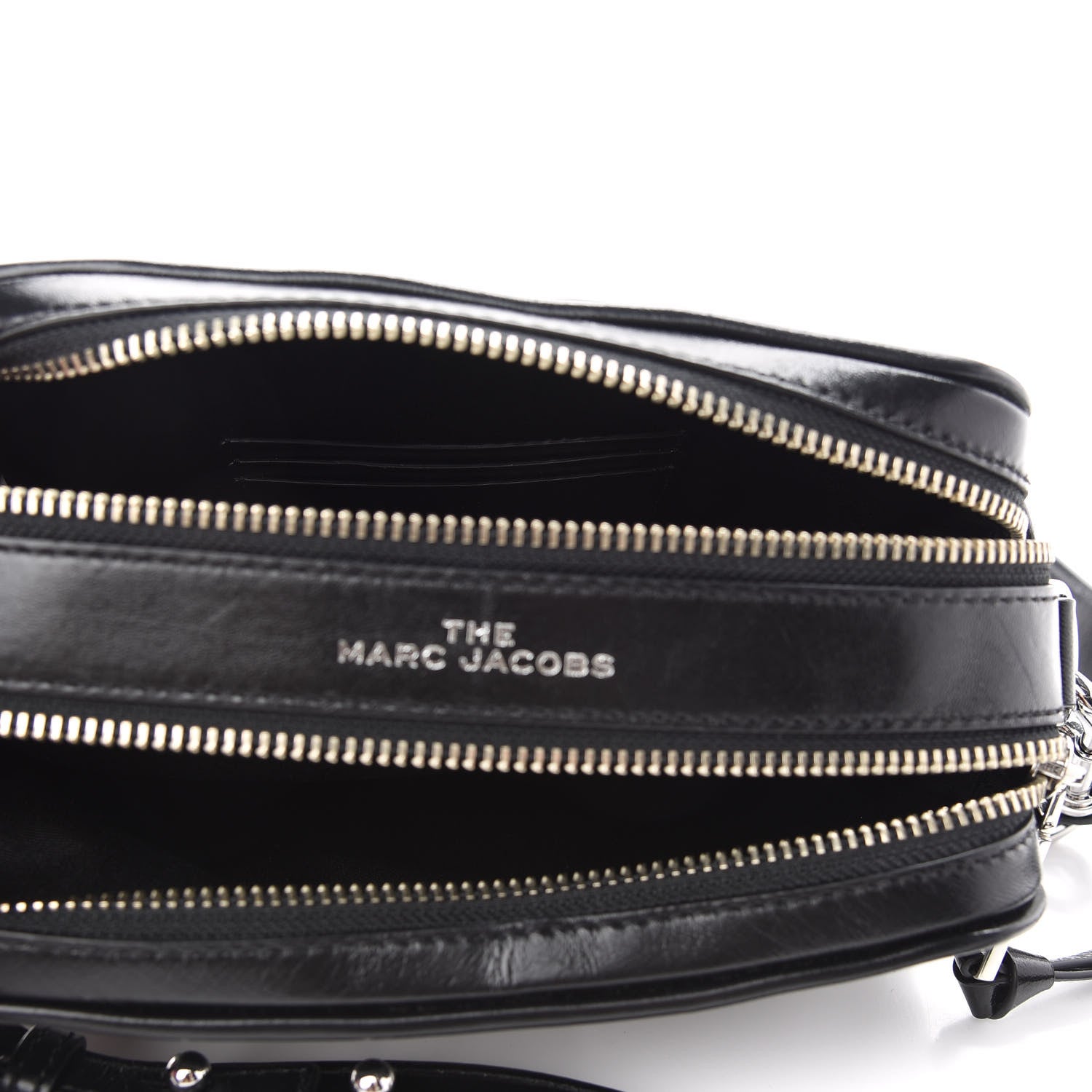 Marc Jacobs Natural Grain Calfskin Quilted The Softshot 21 Bag Black 5 of 10