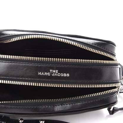 Marc Jacobs Natural Grain Calfskin Quilted The Softshot 21 Bag Black 5 of 10