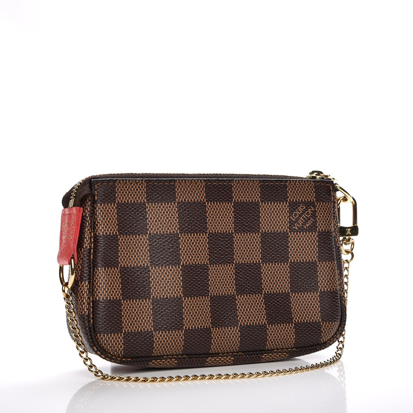 Damier Ebene 2015 Christmas Animation Mini Pochette Accessories