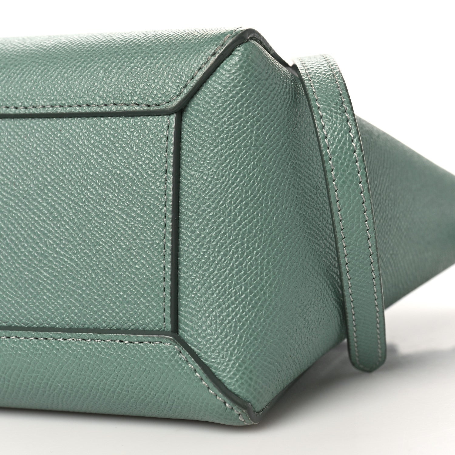 Celine Grained Calfskin Nano Belt Bag Celadon 7 of 8