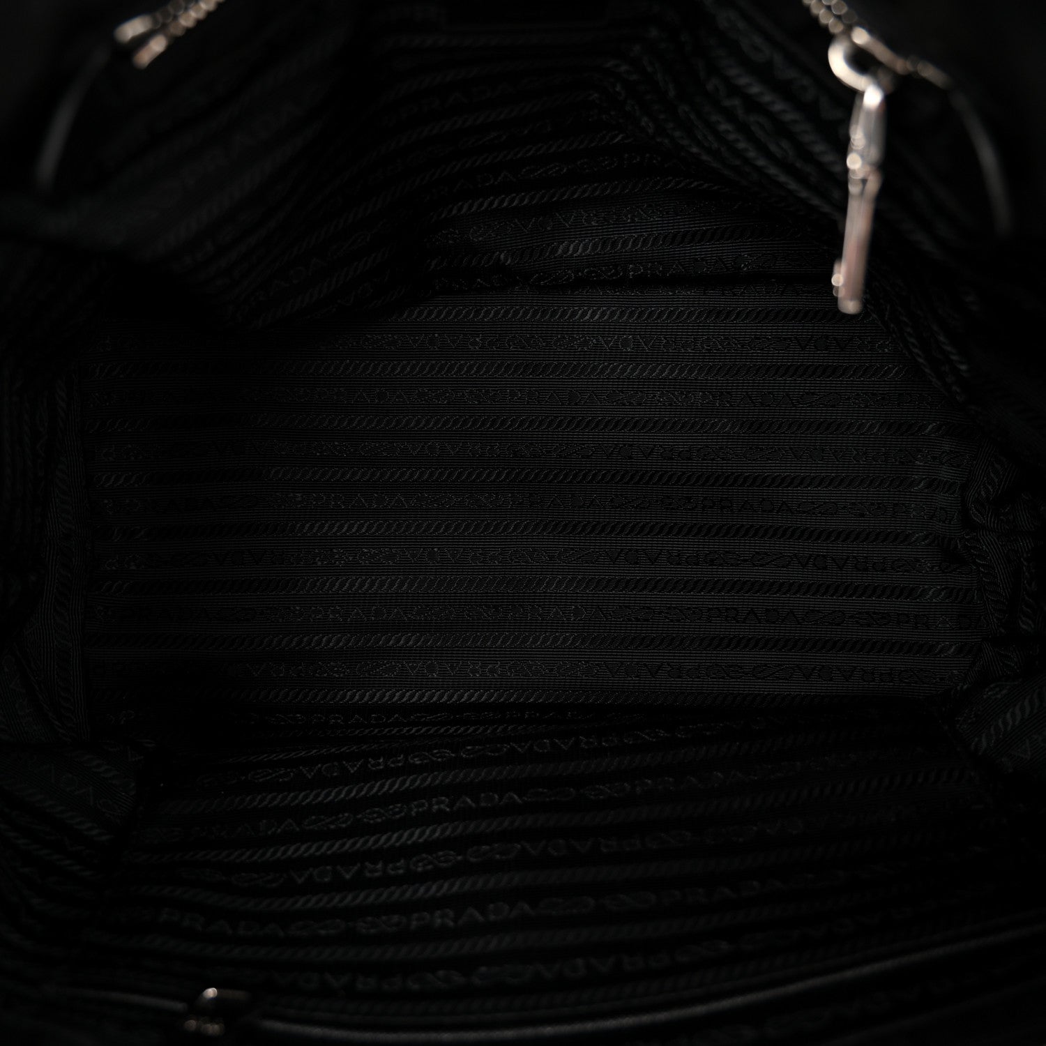 Prada Nylon Tessuto Impuntu Quilted Tote Black 5 of 10