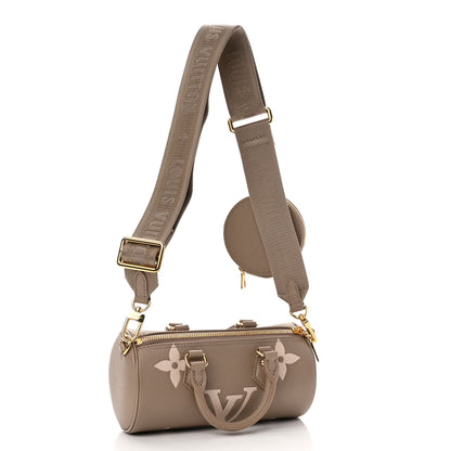 Louis Vuitton Empreinte Monogram Giant Papillon BB Tourterelle Cream 3 of 9