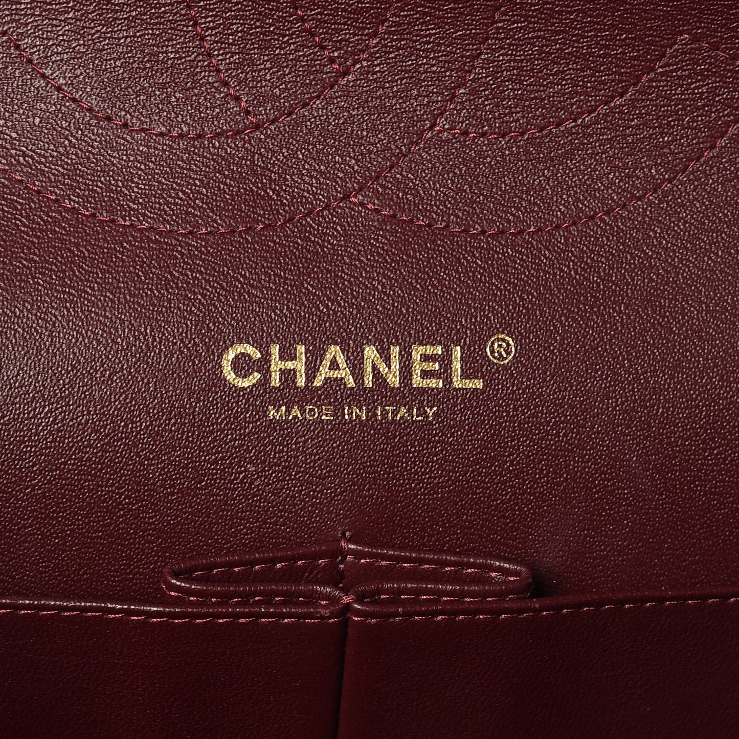 Lambskin Quilted Jumbo Double Flap Black