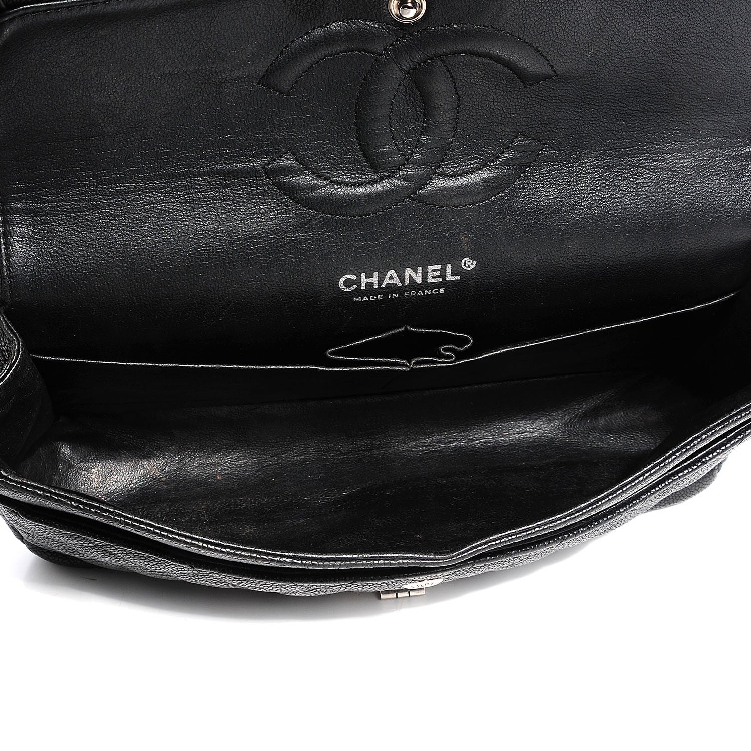 Chanel Caviar Quilted 2.55 Reissue 225 Flap Black 9 of 9