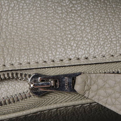 Hermes Taurillon Clemence Birkin 35 Sauge 15 of 32