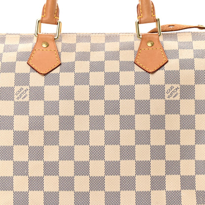 Louis Vuitton Damier Azur Speedy 35 8 of 15
