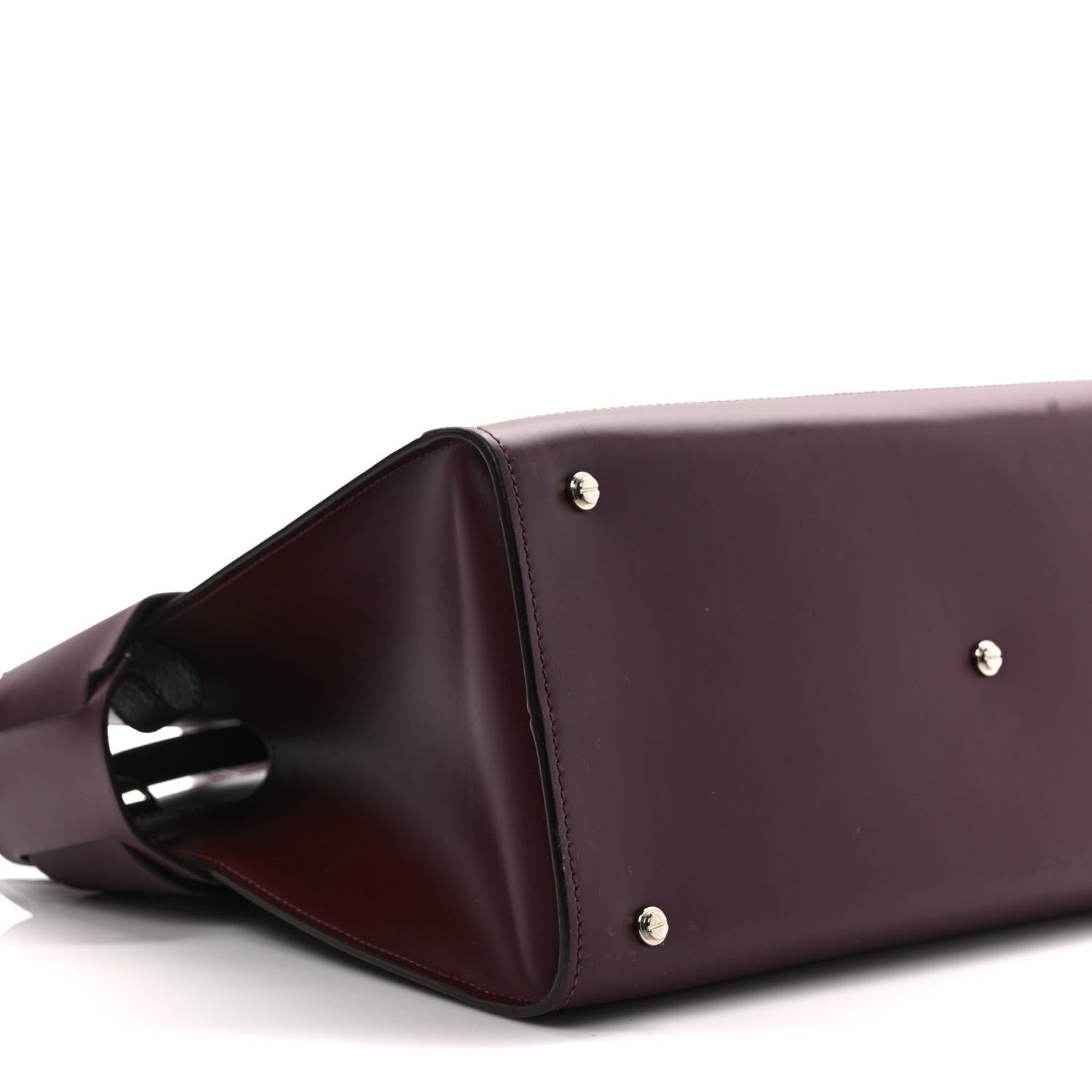 Givenchy Smooth Calfskin Medium Horizon Satchel Oxblood 7 of 9