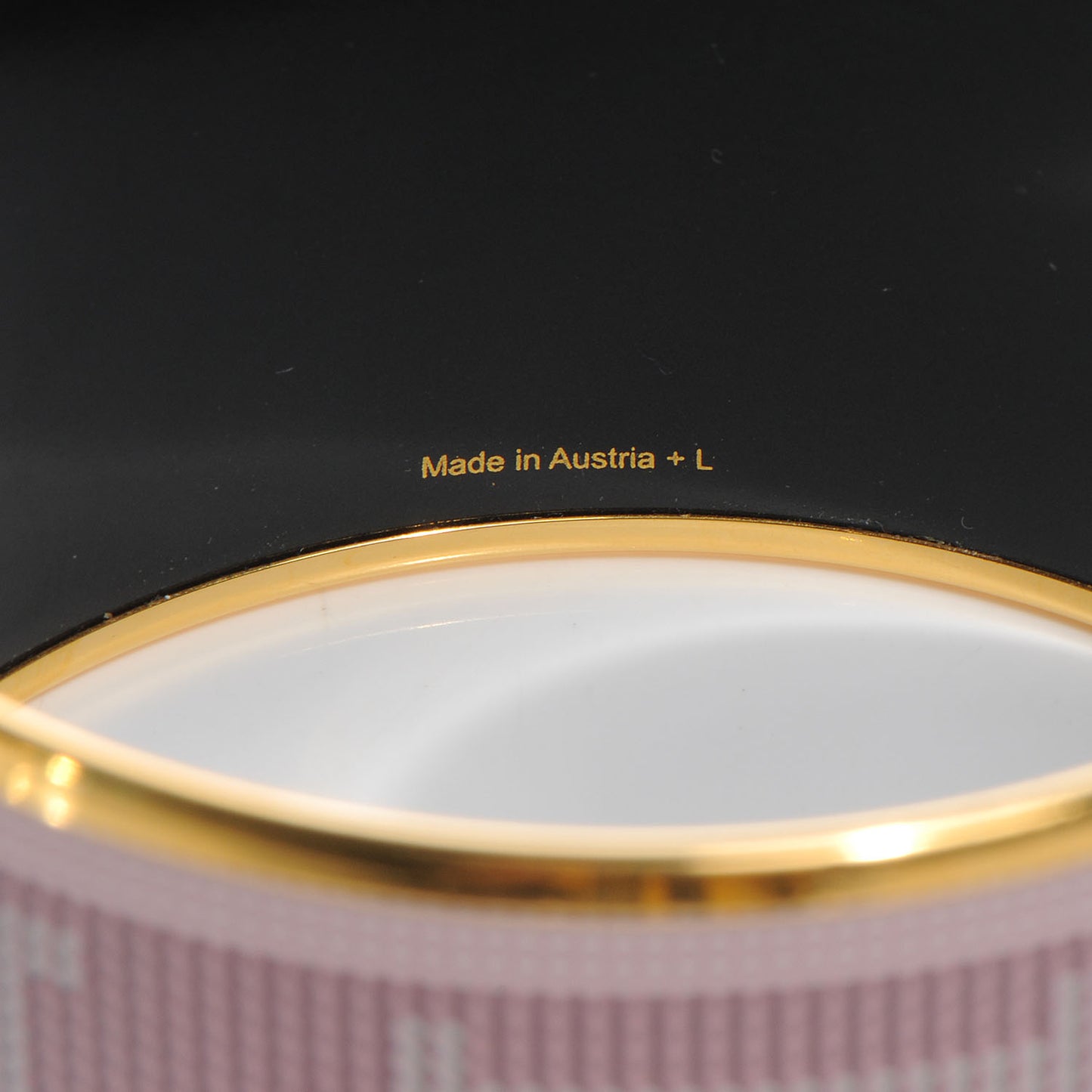 Enamel Recherche H Printed Extra Wide Bracelet 65