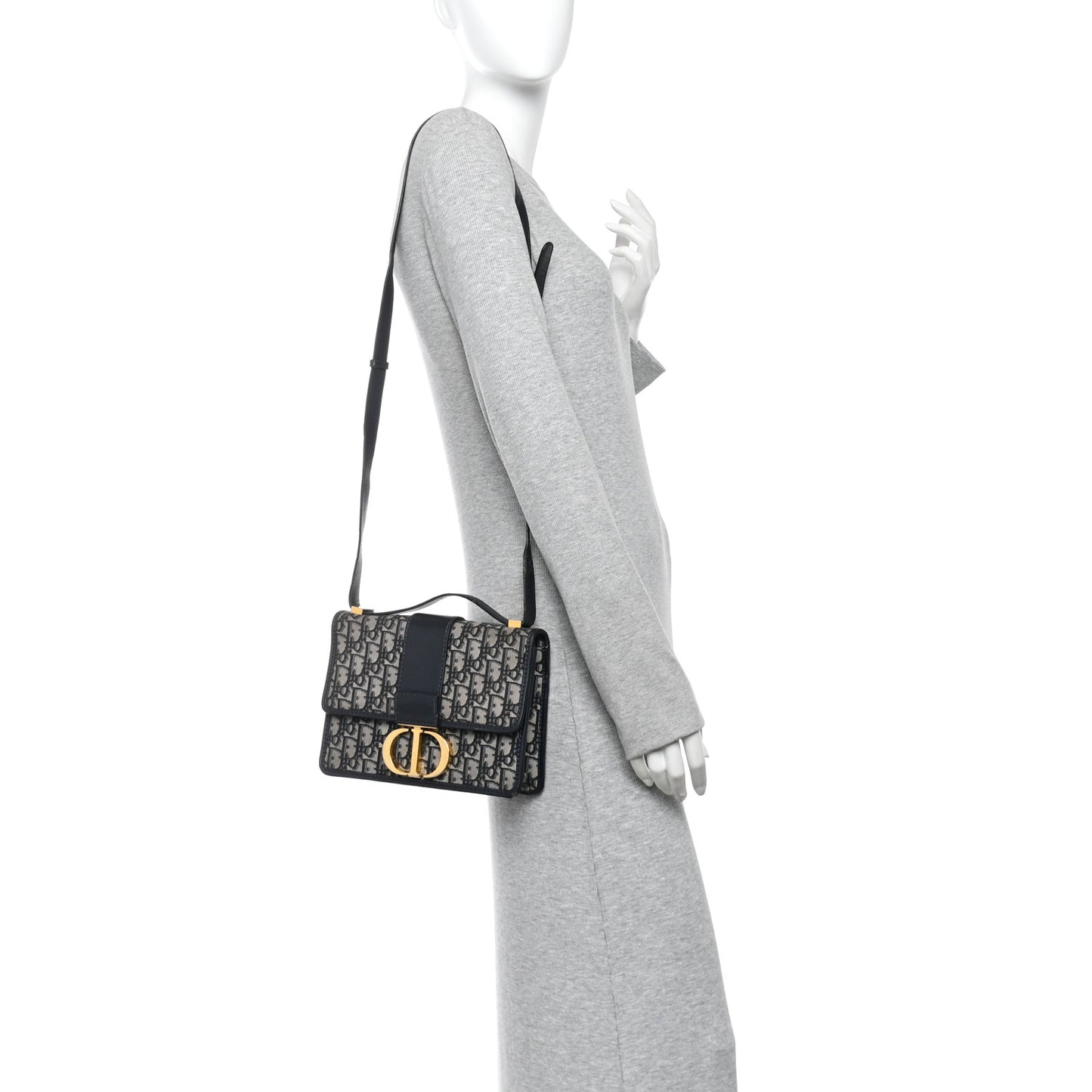 Oblique 30 Montaigne Flap Bag Blue