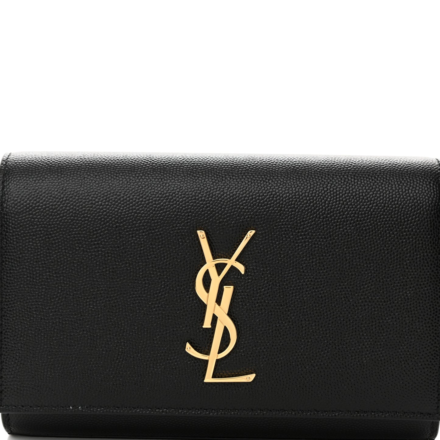 Grain De Poudre Monogram Kate Belt Bag Black
