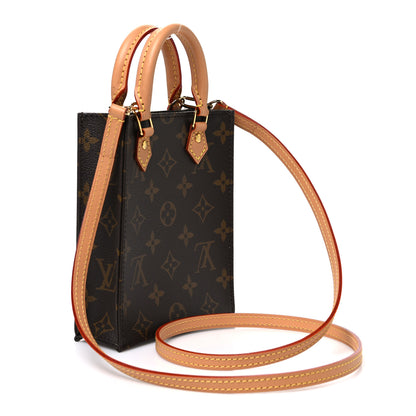 Louis Vuitton Monogram Petit Sac Plat 2 of 10