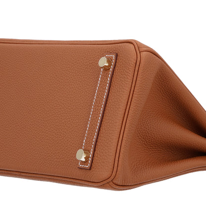 Hermes Togo Birkin 25 Gold 10 of 11