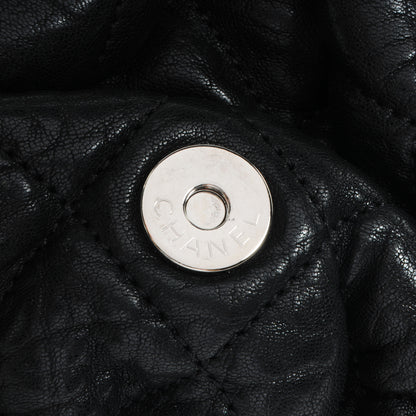 Chanel Lambskin Chain Around Medium Messenger Bag Black 8 of 9