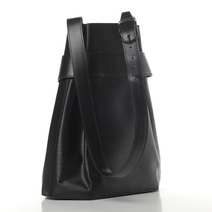 Louis Vuitton Epi Sac D'Epaule GM Black 2 of 5