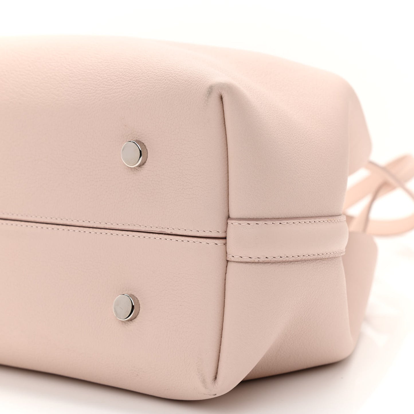Grained Calfskin Medium Blossom Tote Pink