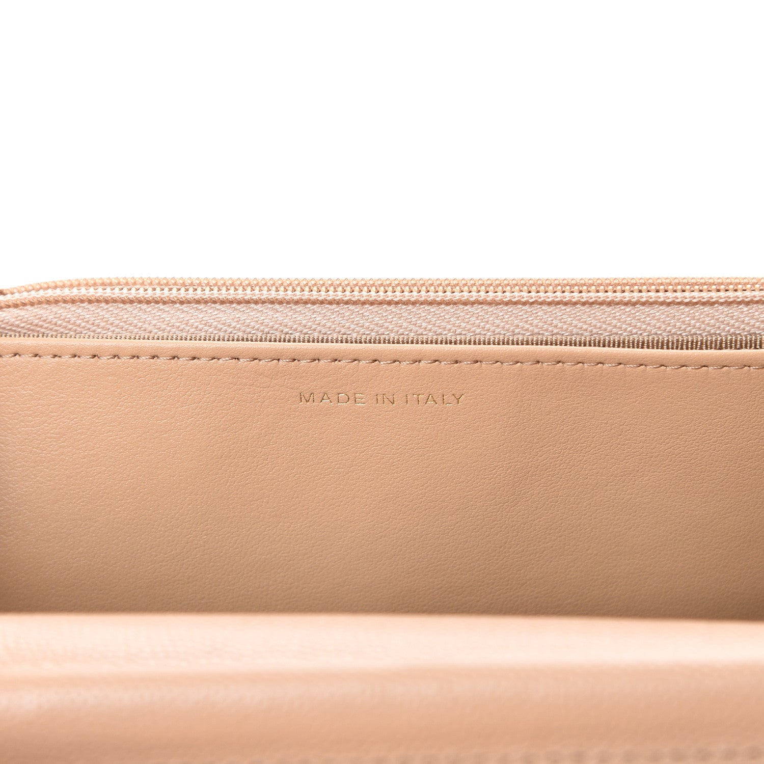 Chanel Caviar Quilted Wallet On Chain WOC Beige 6 of 11