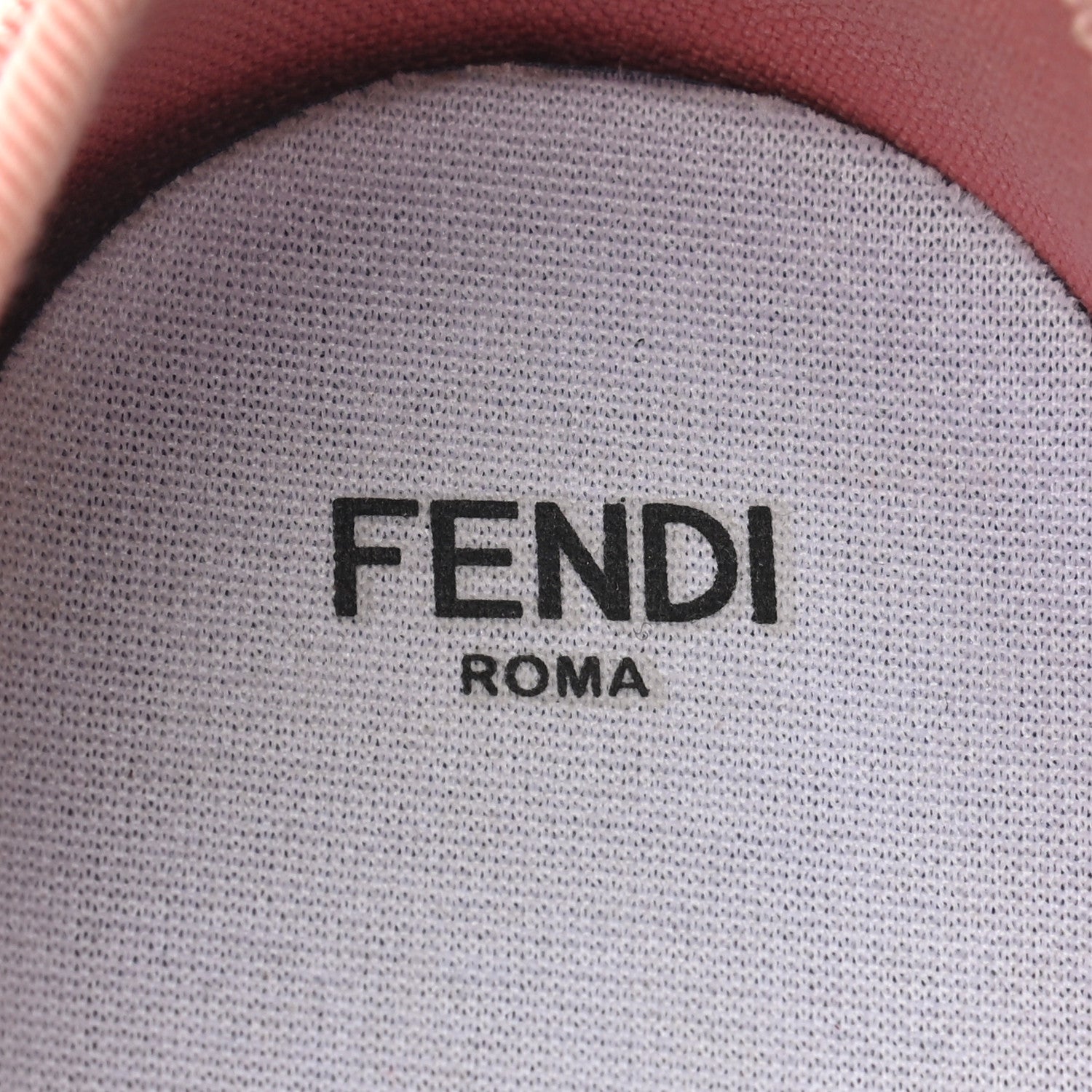 Fendi Corda FF Promenade Low Top Sneakers 40 Pink 8 of 9