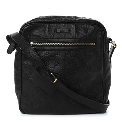 Gucci Guccissima Medium Messenger Black 1 of 10