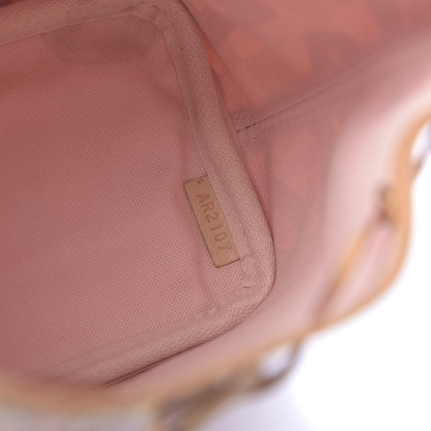 Damier Azur Tahitienne Nano Noe Rose Ballerine