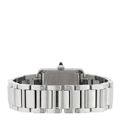 Cartier Stainless Steel 22mm Tank Must Quartz Watch 3 of 4