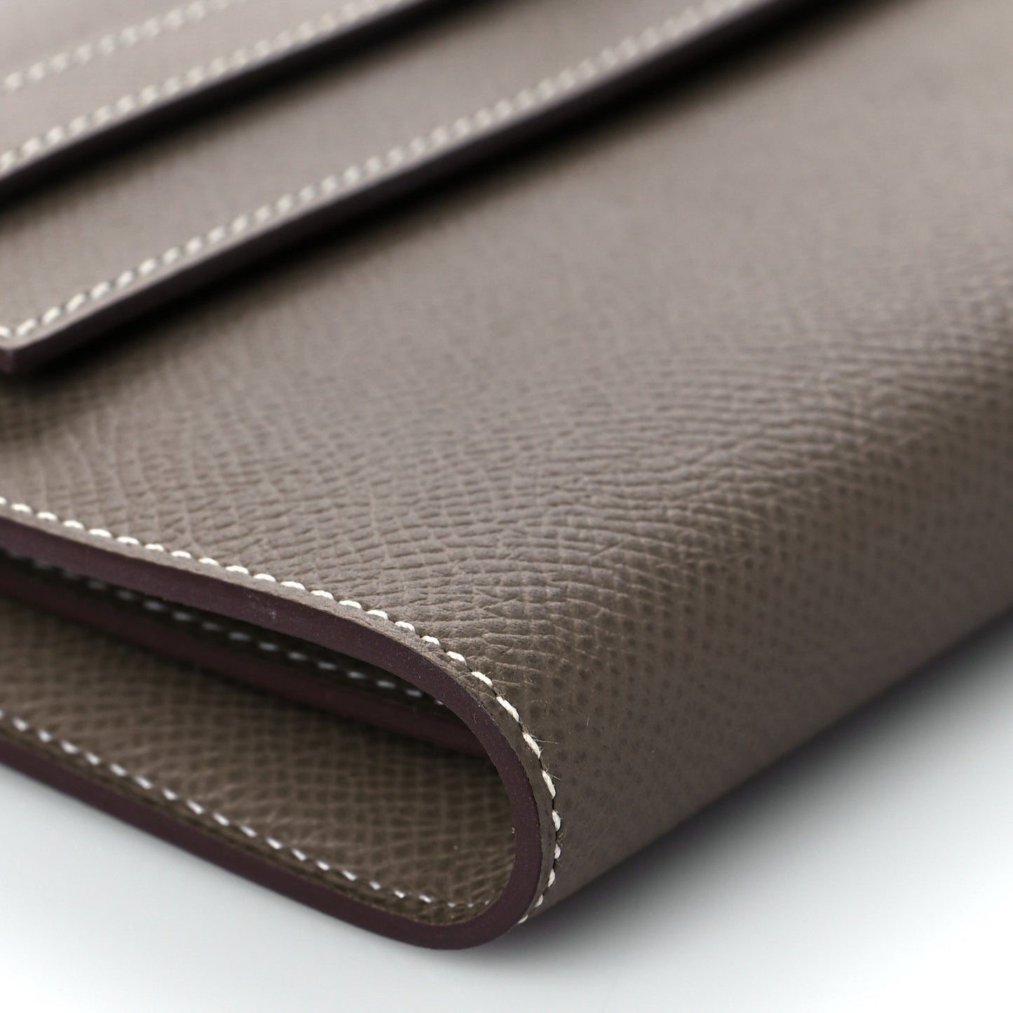 Epsom Kelly Longue Wallet Etoupe
