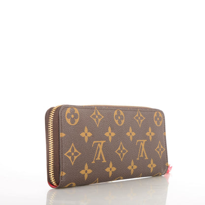 Louis Vuitton Monogram Clemence Wallet Fuchsia 3 of 7