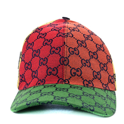 Gucci Monogram Multicolor Baseball Hat XL 60 Multicolor 6 of 10