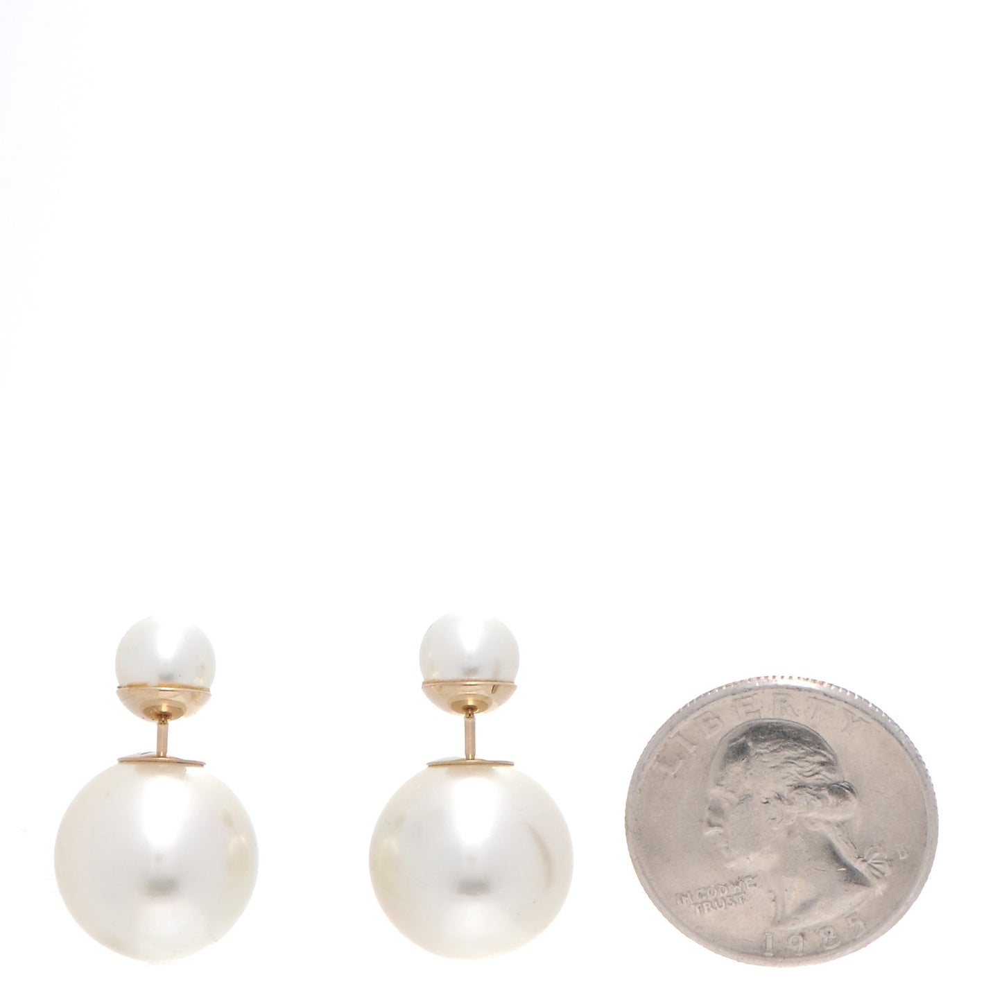 Pearl Mise En Dior Tribal Earrings