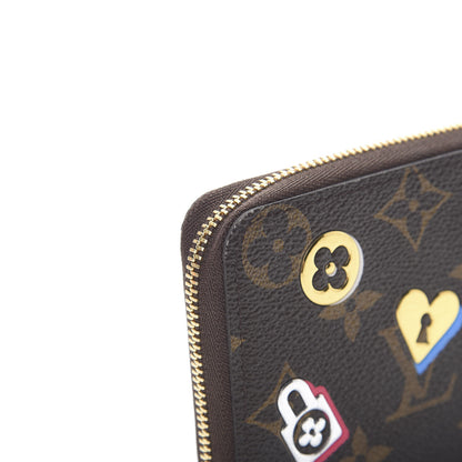 Louis Vuitton Monogram LV Love Lock Zippy Coin Purse 9 of 9