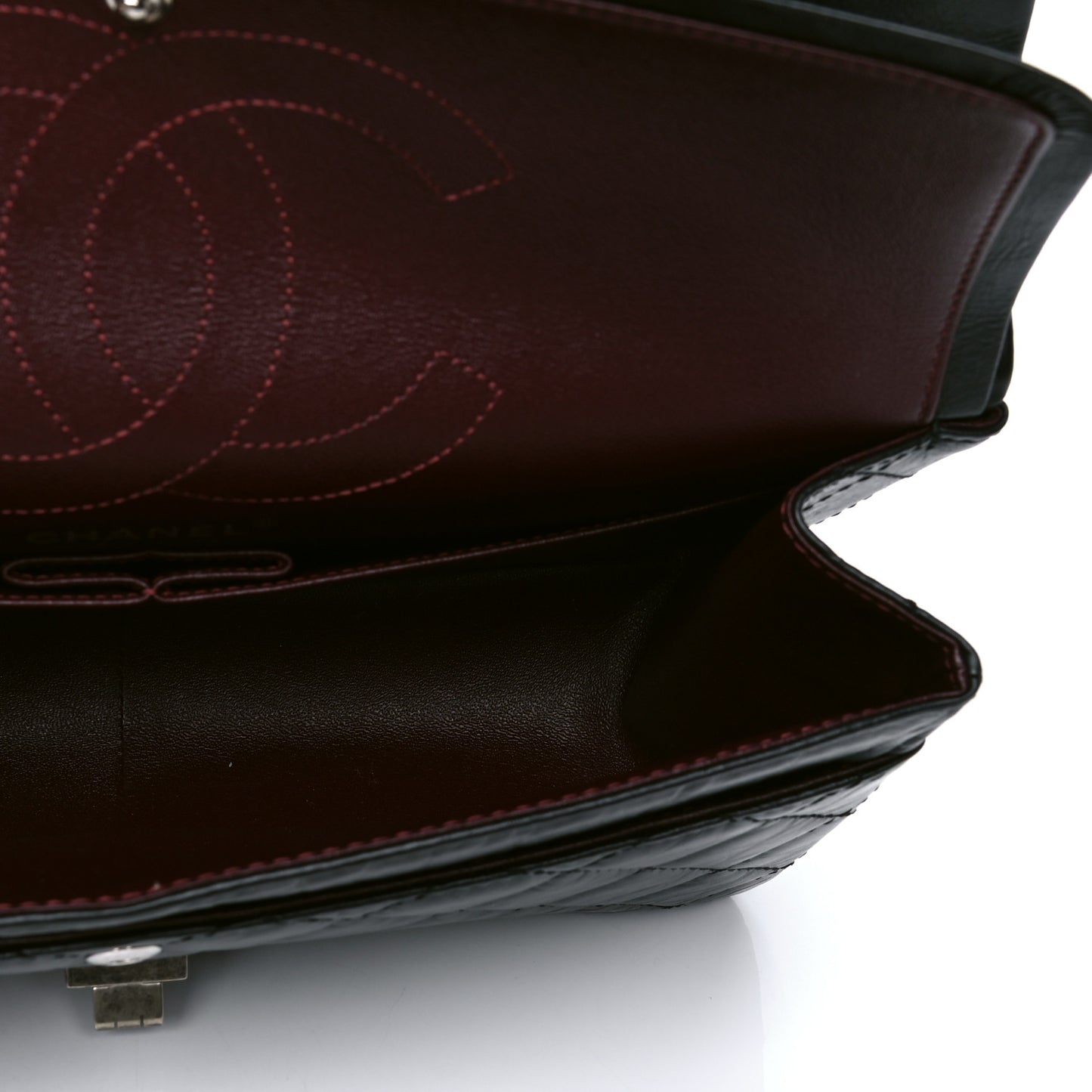 Aged Calfskin Quilted 2.55 Reissue 226 Flap Black