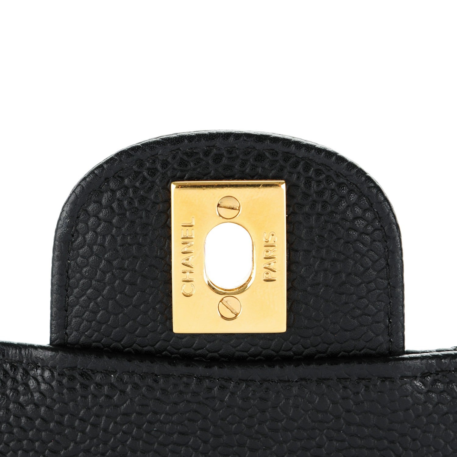 Chanel Caviar Quilted Mini Square Flap Black 6 of 8