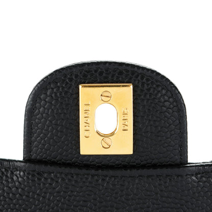 Chanel Caviar Quilted Mini Square Flap Black 6 of 8