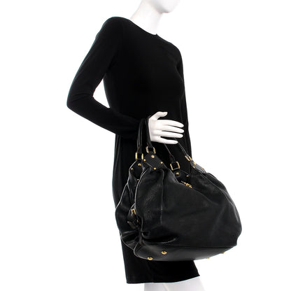 Louis Vuitton Mahina L Black 2 of 9