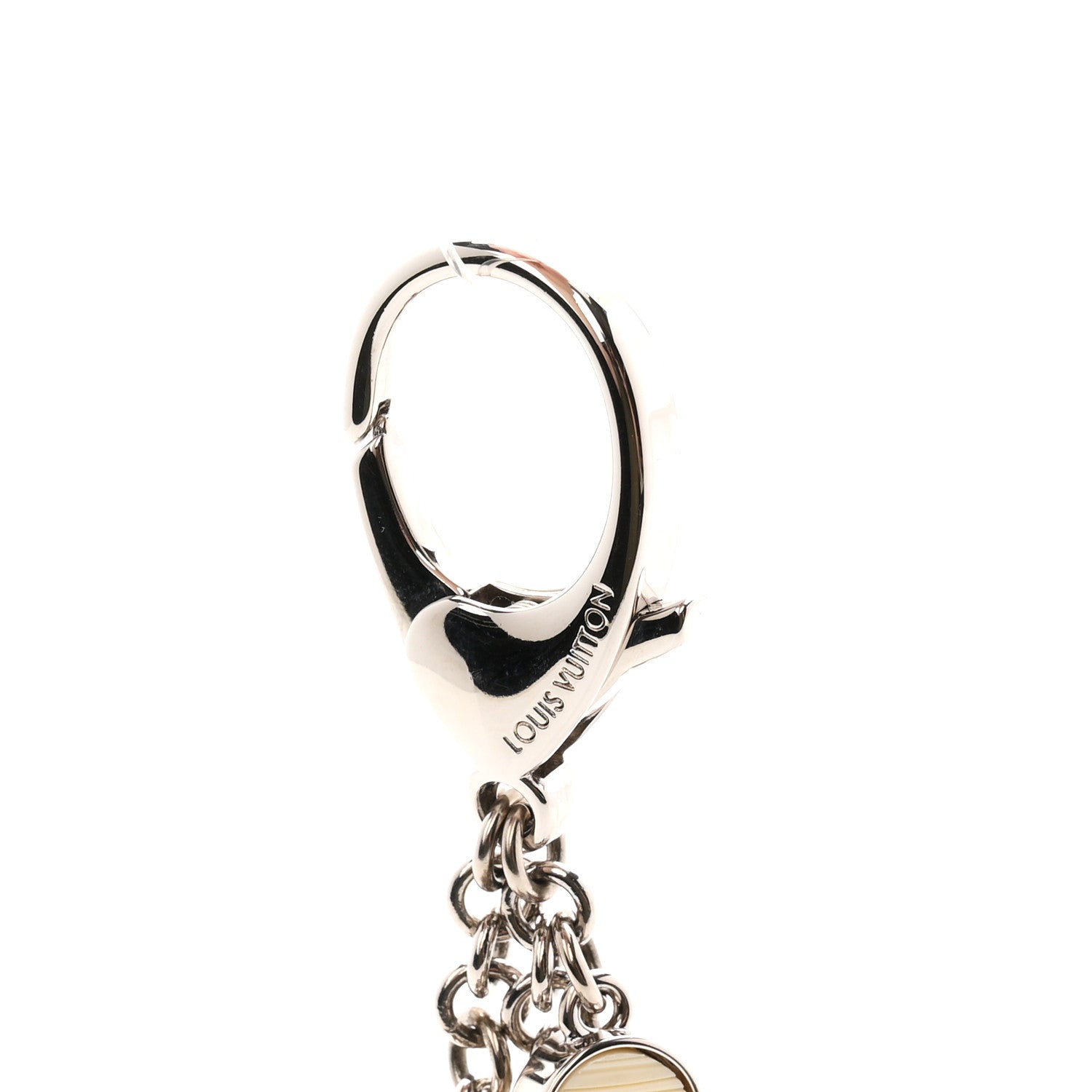 Louis Vuitton Fleur d'Epi Bag Charm Ivory 3 of 4