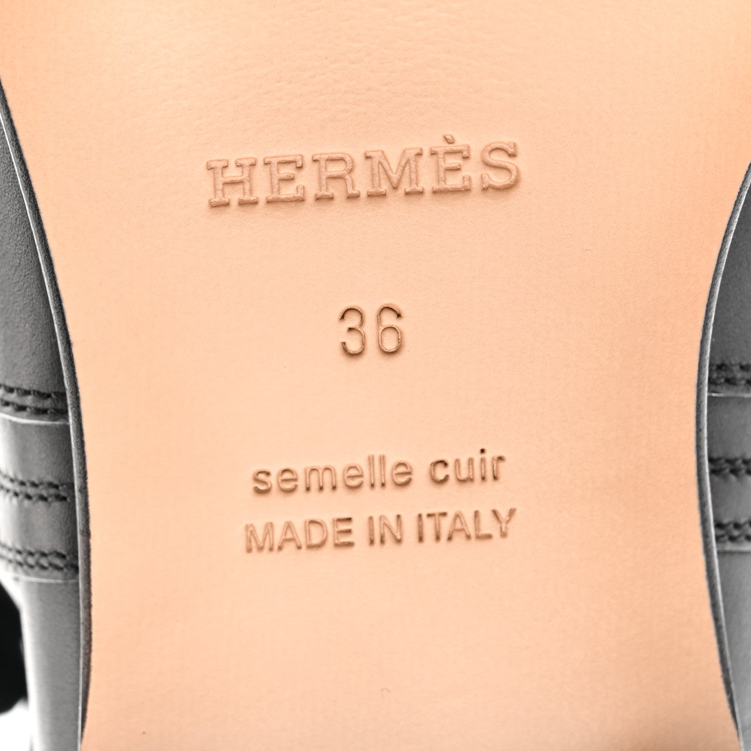Hermes Calfskin Neo Ankle Boots 36 Black 6 of 9