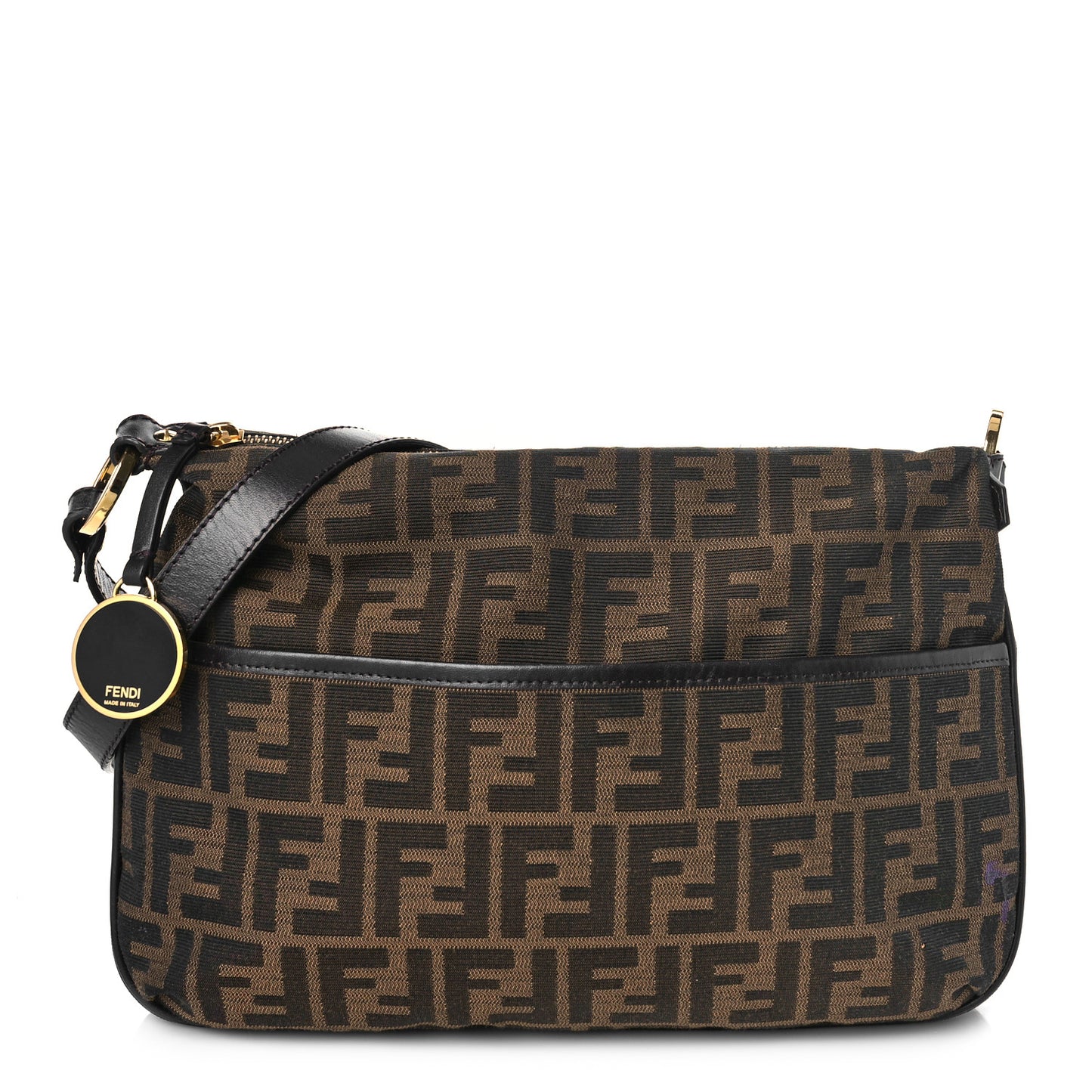 Zucca Vitello Chef Crossbody Bag Tobacco Moro