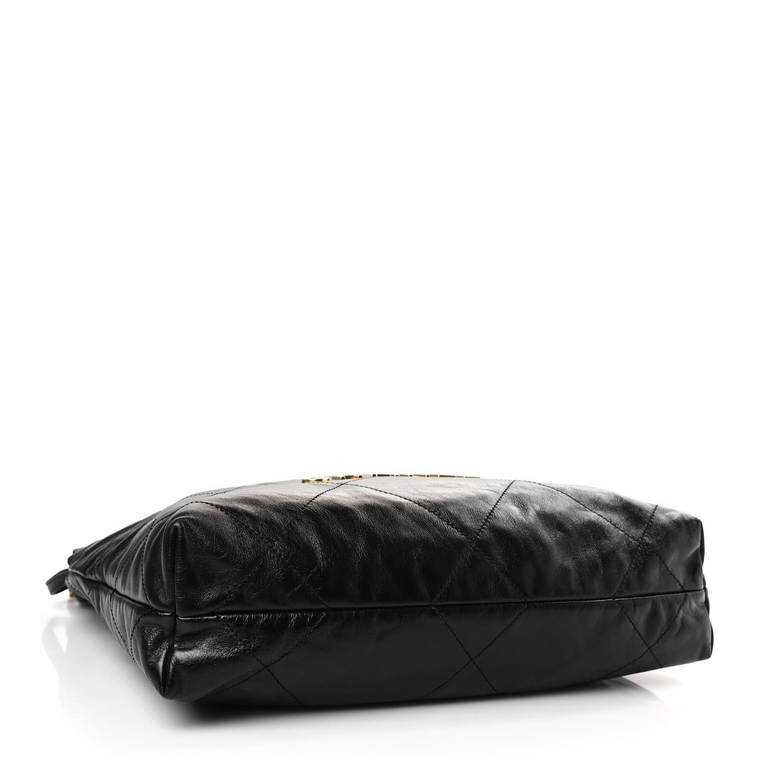 Chanel Shiny Calfskin Quilted Small Chanel 22 Black 5 of 10