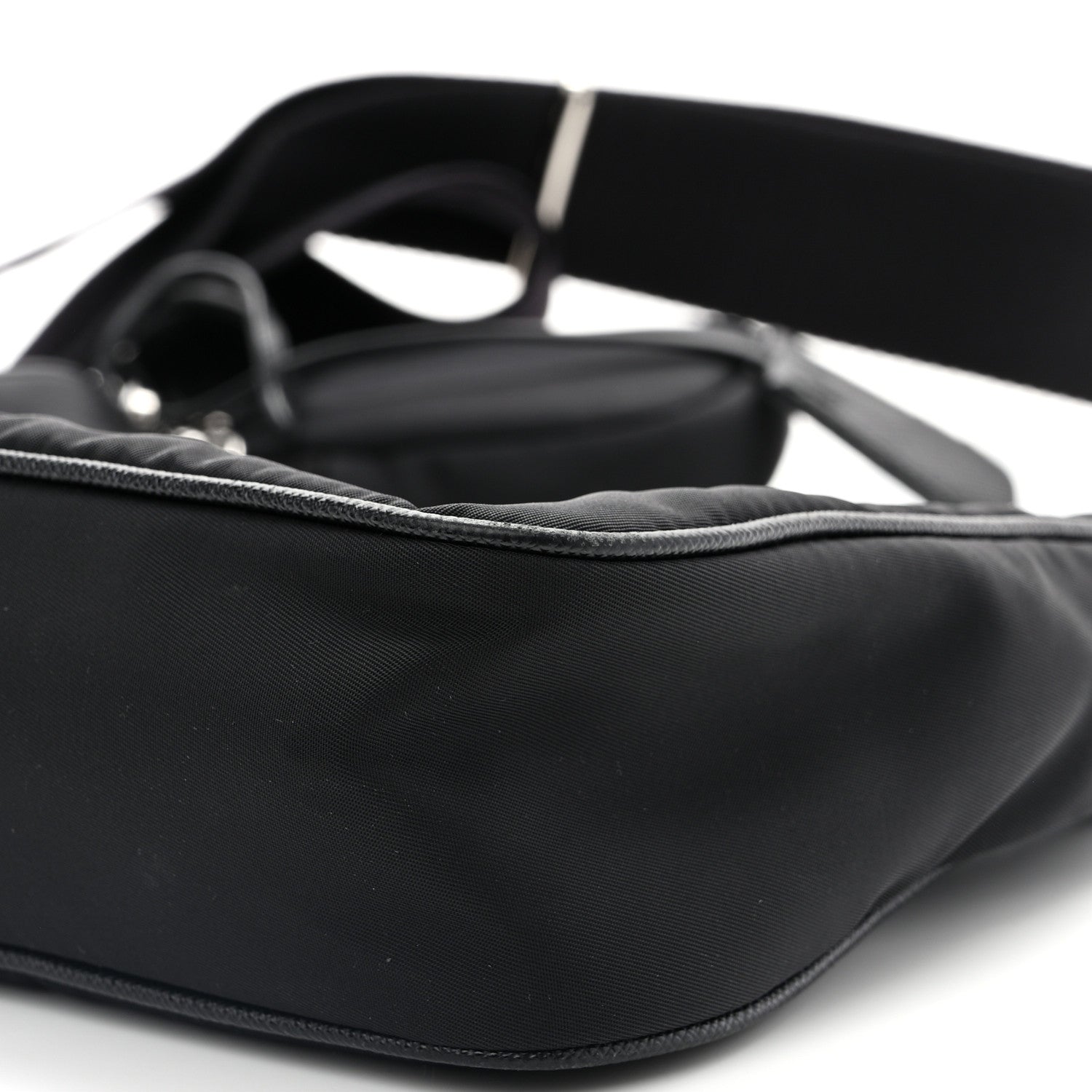 Prada Nylon Re-Edition 2005 Shoulder Bag Black 9 of 10