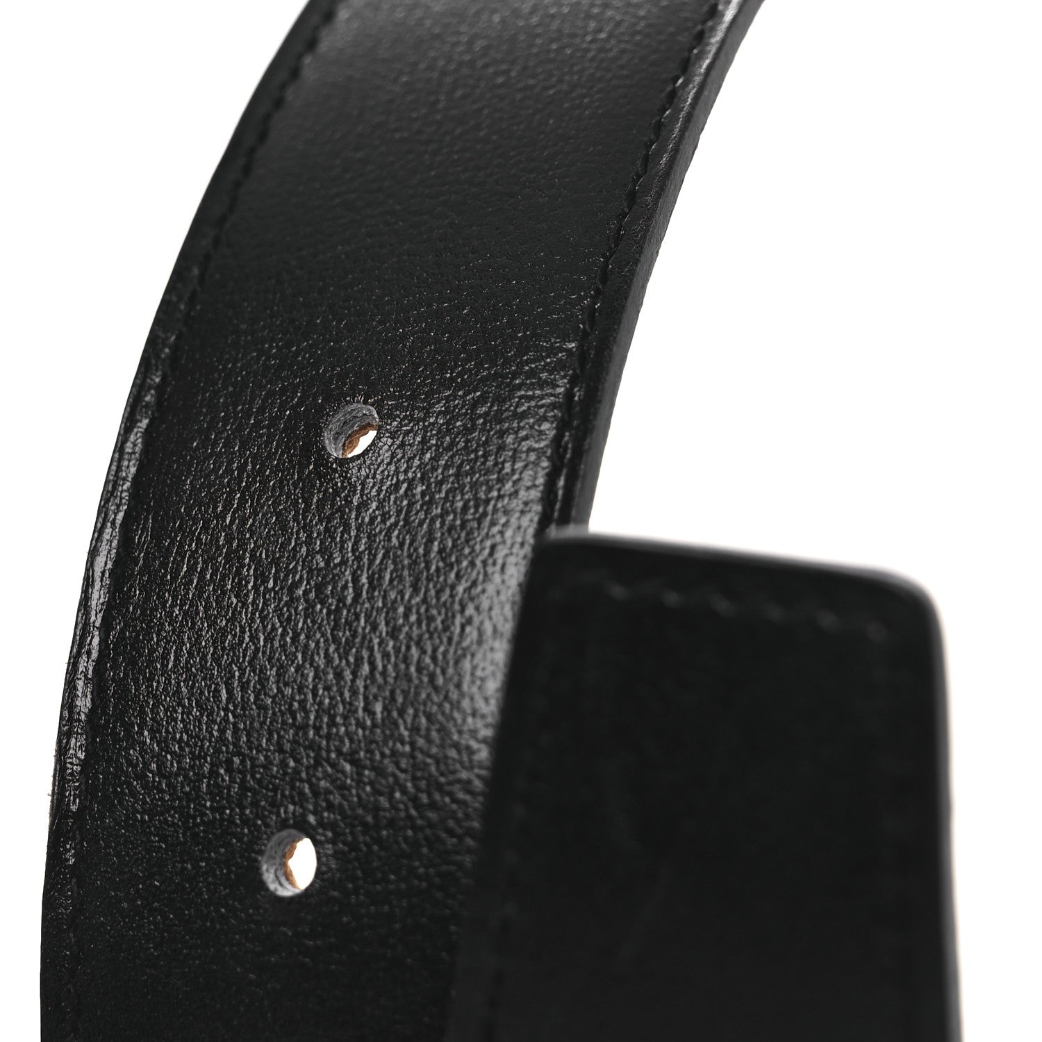 Hermes Swift Togo 32mm H Belt 90 36 Black Gold 7 of 10
