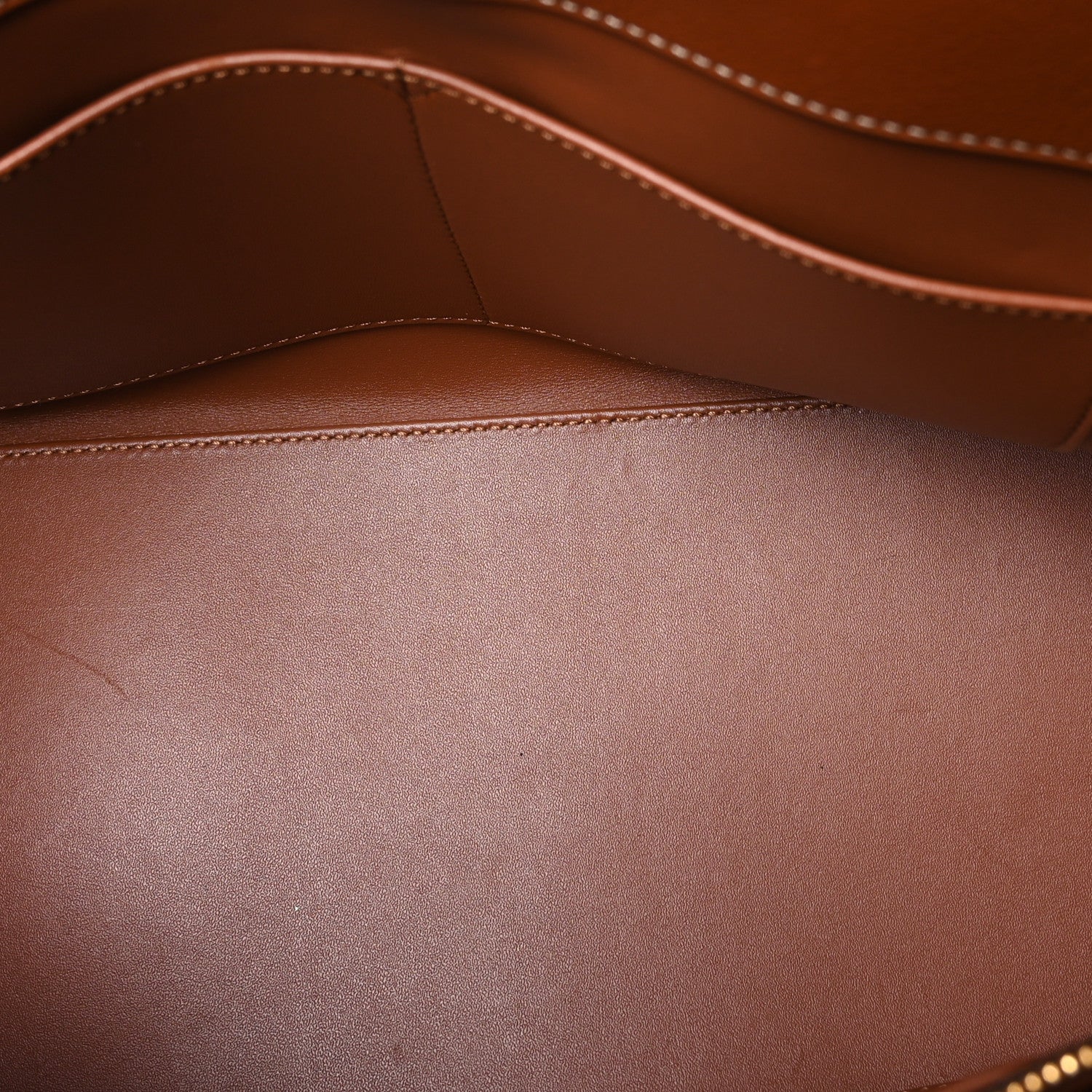 Celine Supple Calfskin Medium Conti Tan 6 of 10