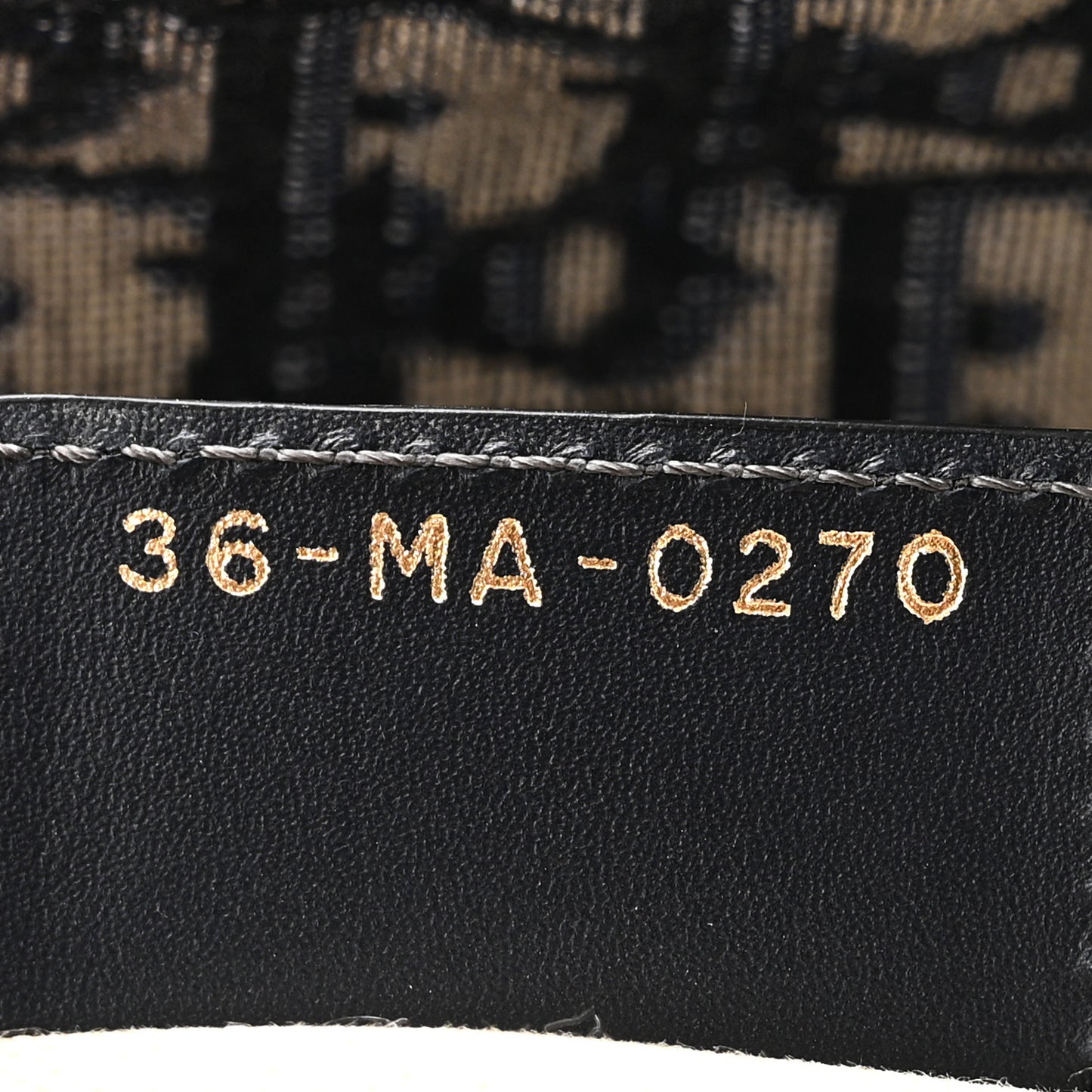 Oblique Saddle Bag Blue