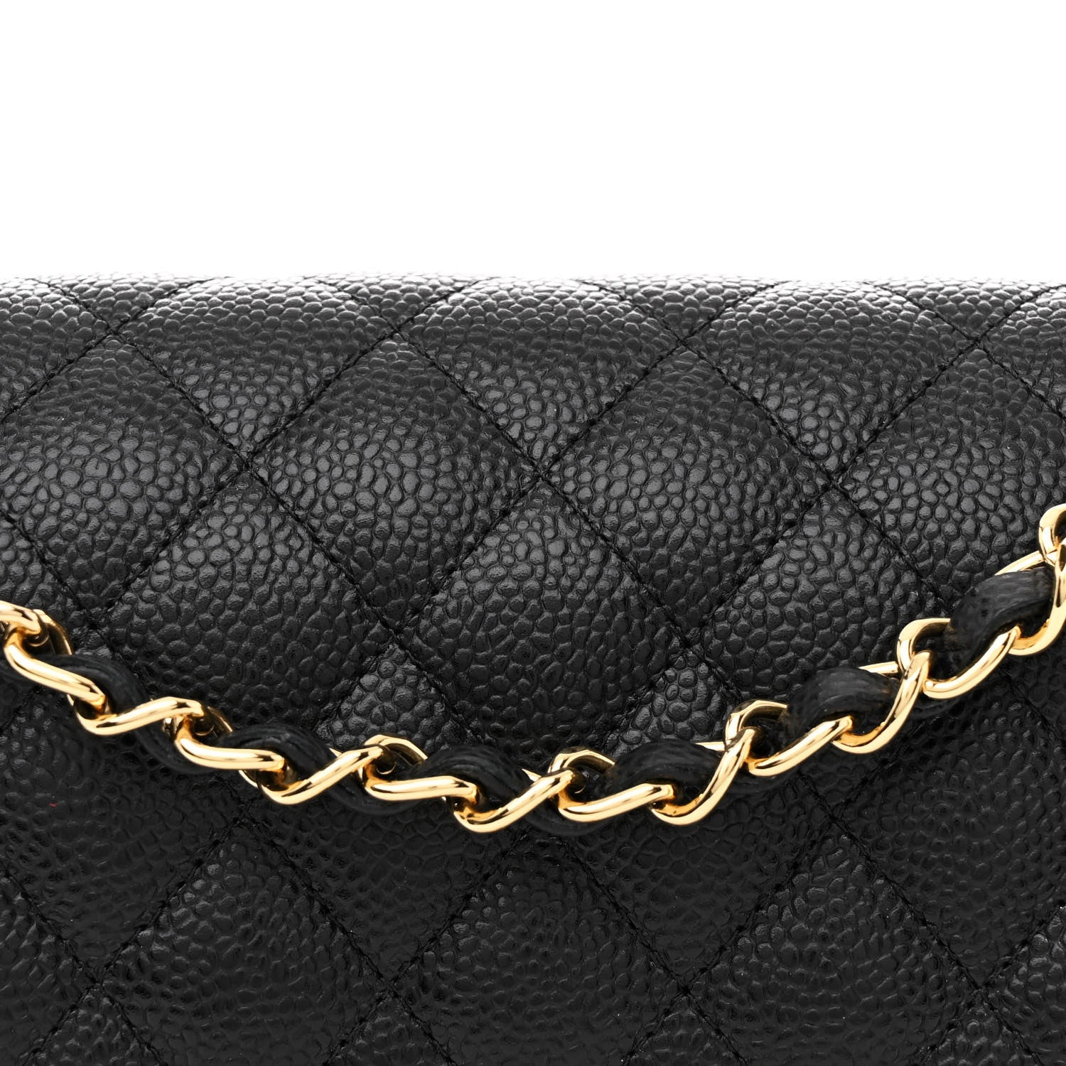 Chanel Caviar Quilted Medium Double Flap Black 8 of 12