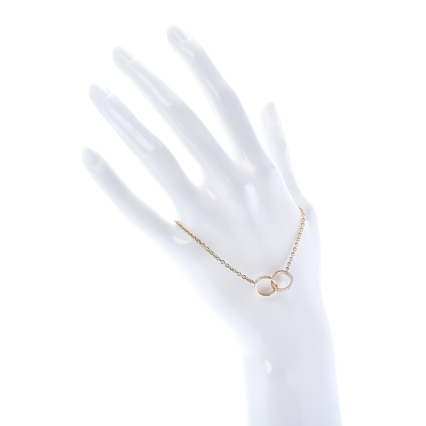 18K Pink Gold Interlocking LOVE Bracelet